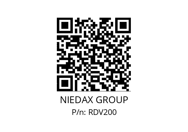  2304901 NIEDAX GROUP RDV200