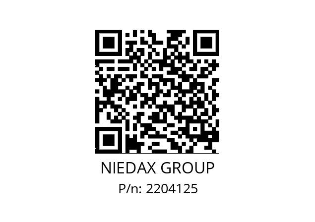   NIEDAX GROUP 2204125