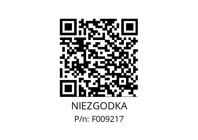   NIEZGODKA F009217