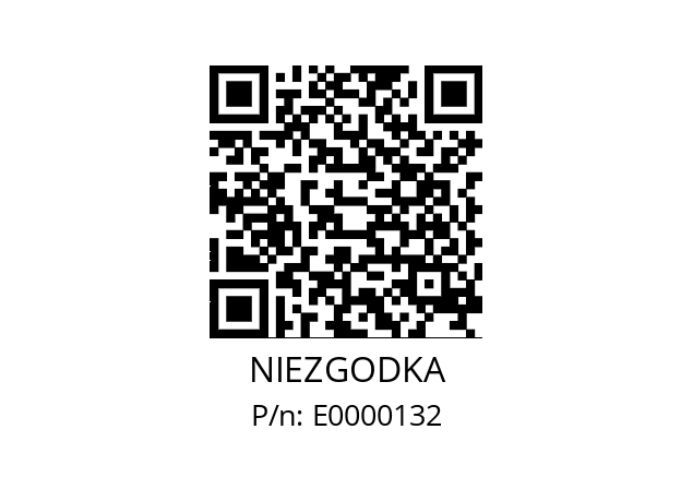   NIEZGODKA E0000132