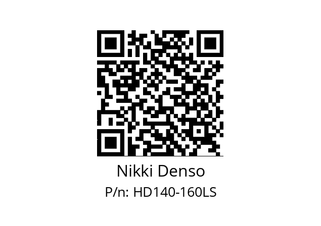   Nikki Denso HD140-160LS