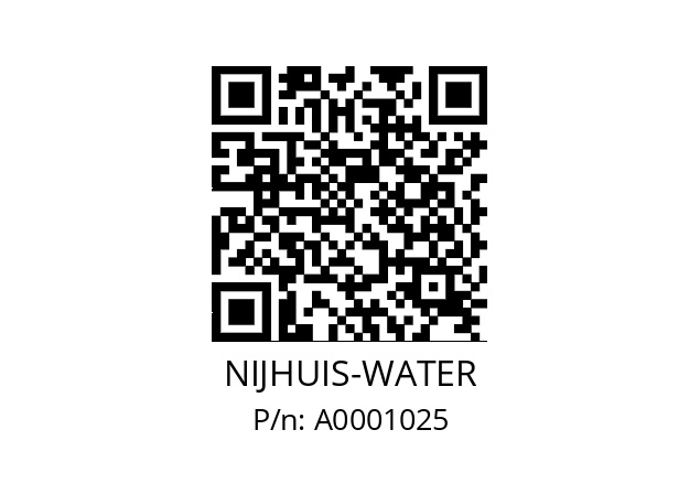   NIJHUIS-WATER A0001025