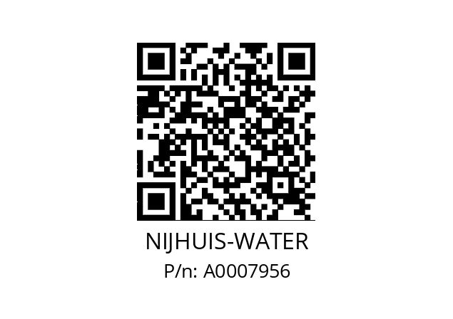   NIJHUIS-WATER A0007956