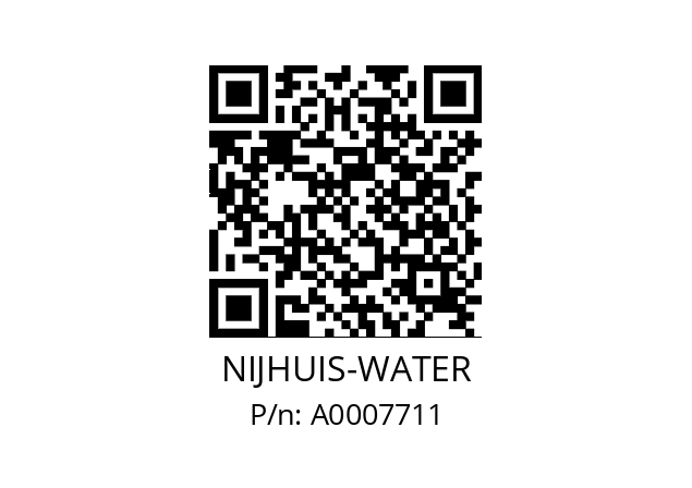   NIJHUIS-WATER A0007711