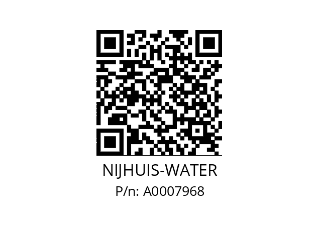   NIJHUIS-WATER A0007968