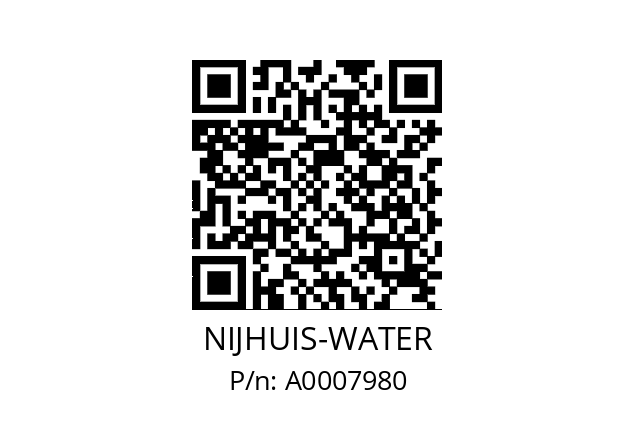   NIJHUIS-WATER A0007980