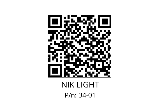   NIK LIGHT 34-01