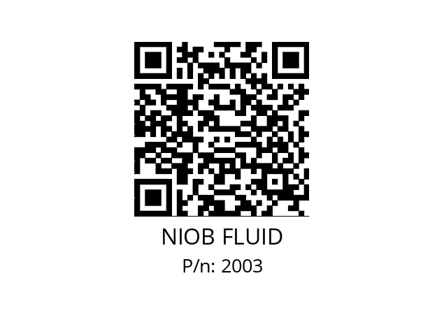   NIOB FLUID 2003