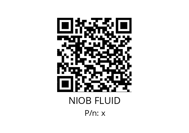   NIOB FLUID х