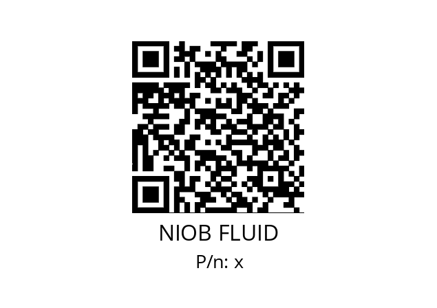   NIOB FLUID х