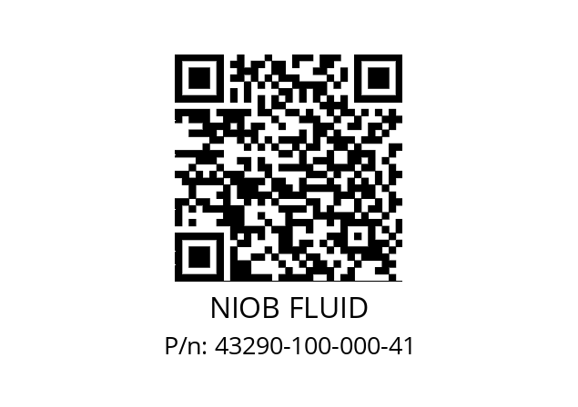   NIOB FLUID 43290-100-000-41