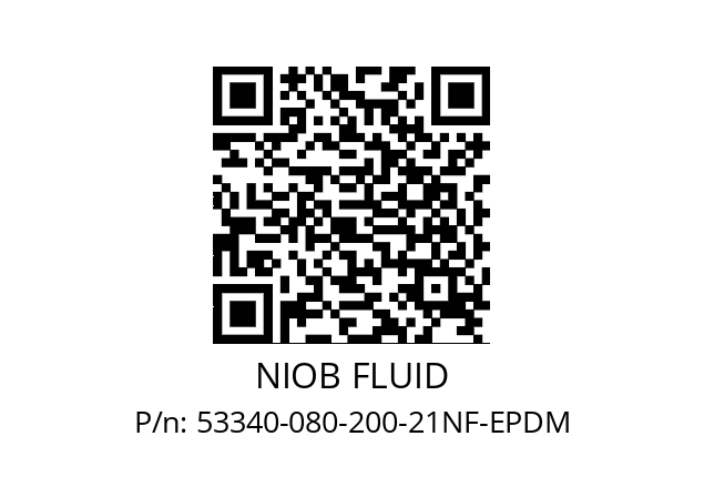   NIOB FLUID 53340-080-200-21NF-EPDM