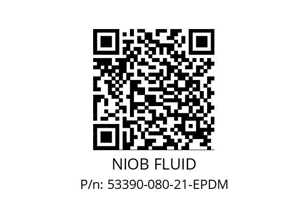   NIOB FLUID 53390-080-21-EPDM