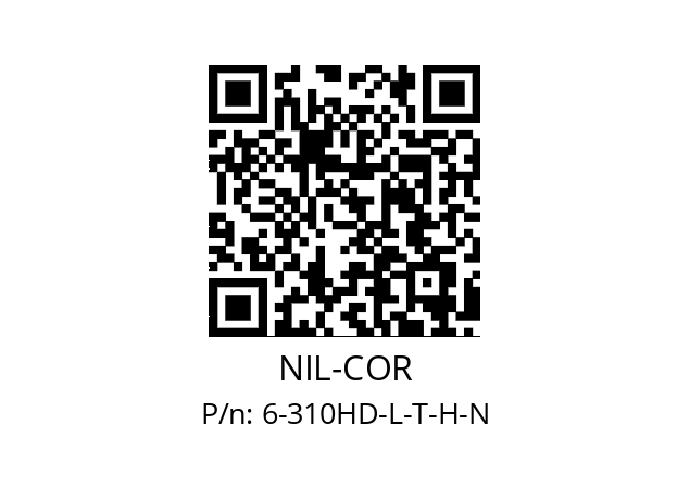   NIL-COR 6-310HD-L-T-H-N