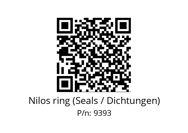   Nilos ring (Seals / Dichtungen) 9393