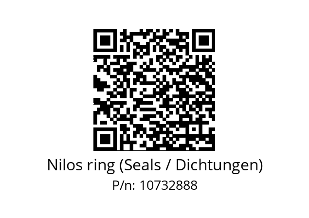  3206 IV Nilos ring (Seals / Dichtungen) 10732888