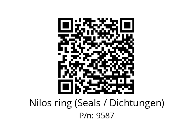  6206 ZJV Nilos ring (Seals / Dichtungen) 9587