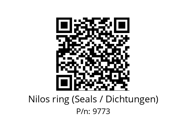   Nilos ring (Seals / Dichtungen) 9773