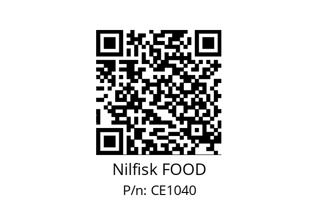   Nilfisk FOOD CE1040