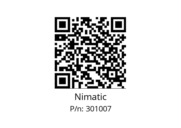   Nimatic 301007