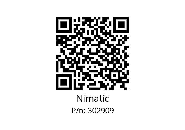   Nimatic 302909