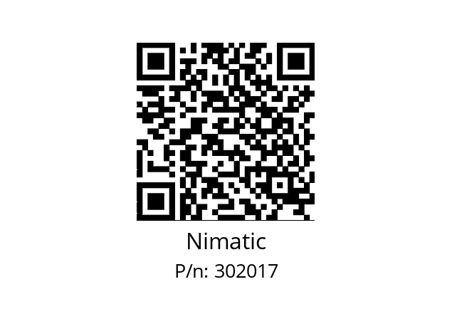   Nimatic 302017