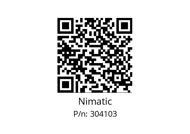   Nimatic 304103