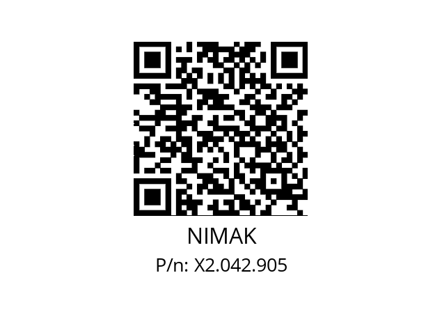   NIMAK X2.042.905