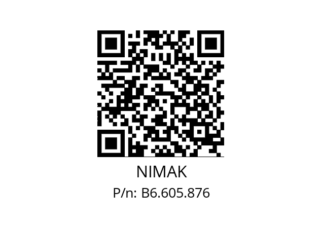   NIMAK B6.605.876