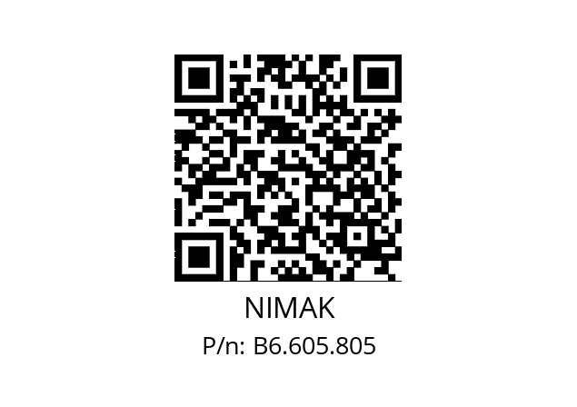   NIMAK B6.605.805