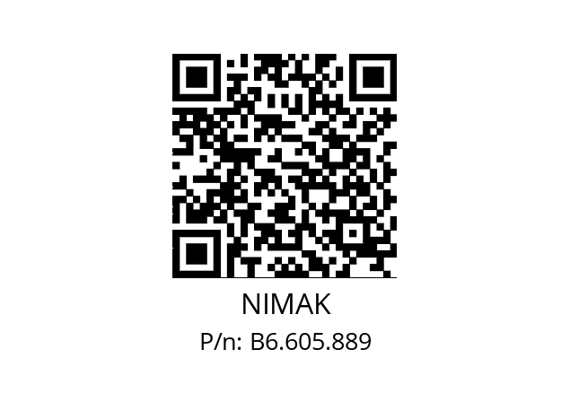   NIMAK B6.605.889