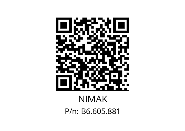   NIMAK B6.605.881