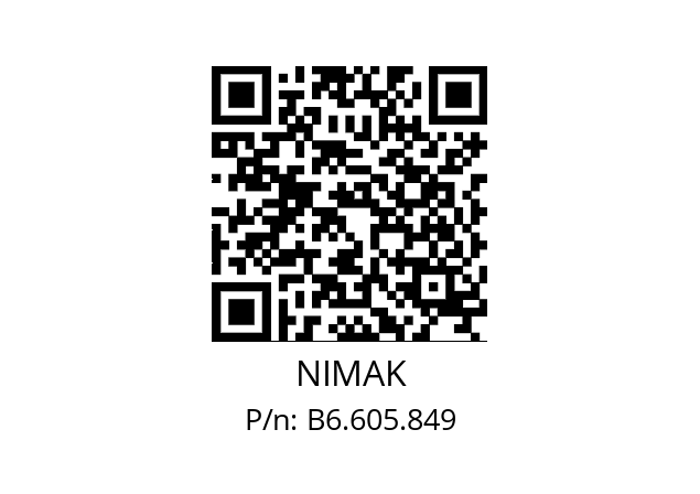   NIMAK B6.605.849