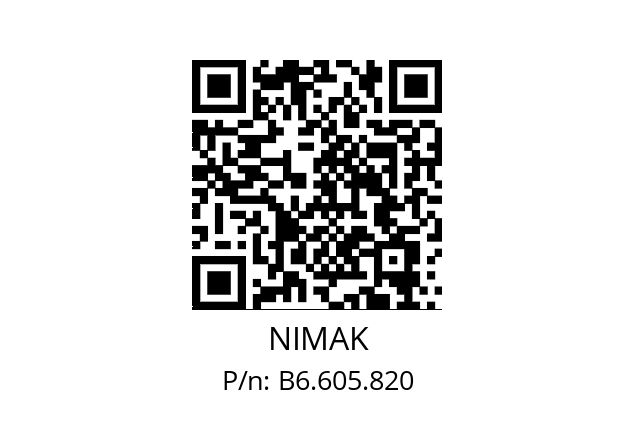   NIMAK B6.605.820