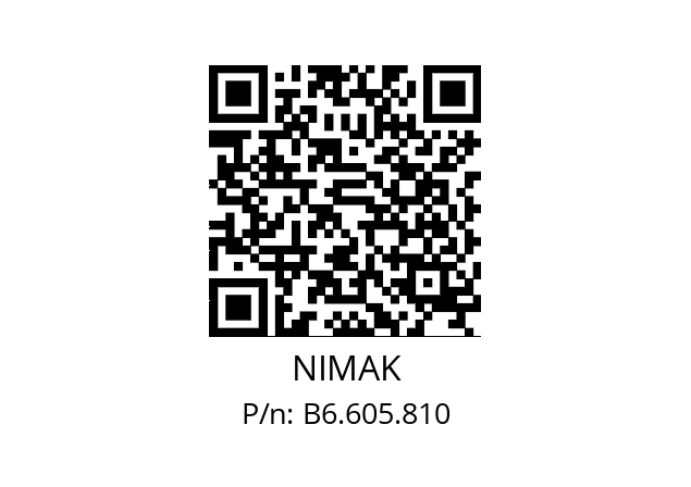   NIMAK B6.605.810