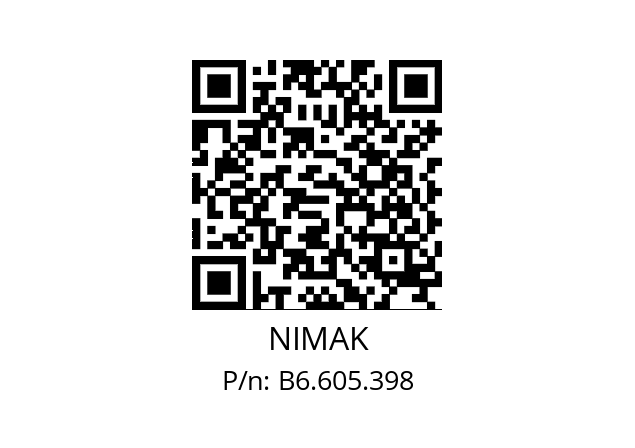   NIMAK B6.605.398