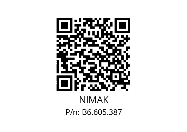   NIMAK B6.605.387