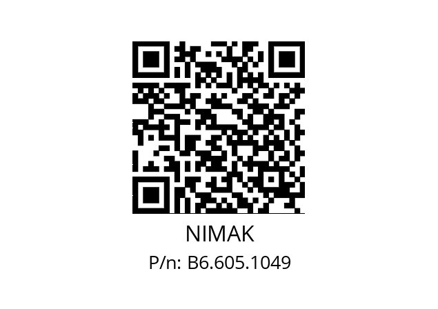   NIMAK B6.605.1049