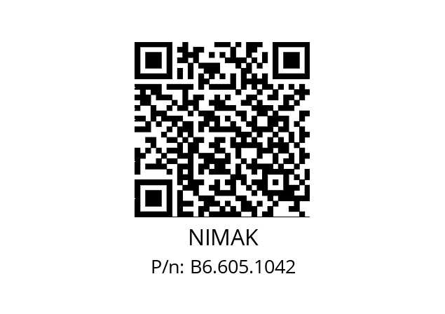   NIMAK B6.605.1042