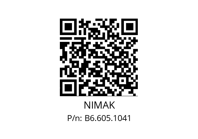   NIMAK B6.605.1041