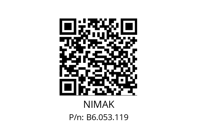   NIMAK B6.053.119