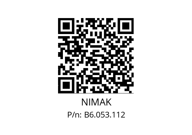   NIMAK B6.053.112