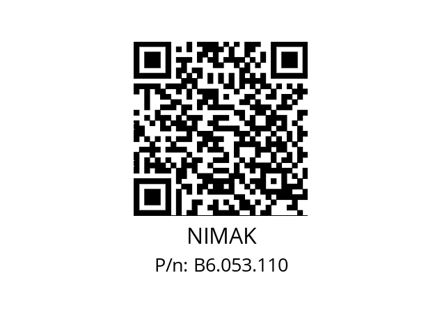   NIMAK B6.053.110