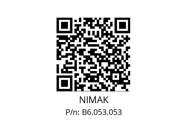   NIMAK B6.053.053