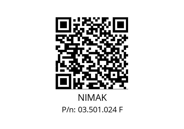   NIMAK 03.501.024 F