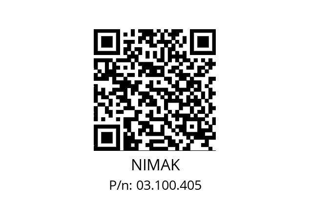   NIMAK 03.100.405