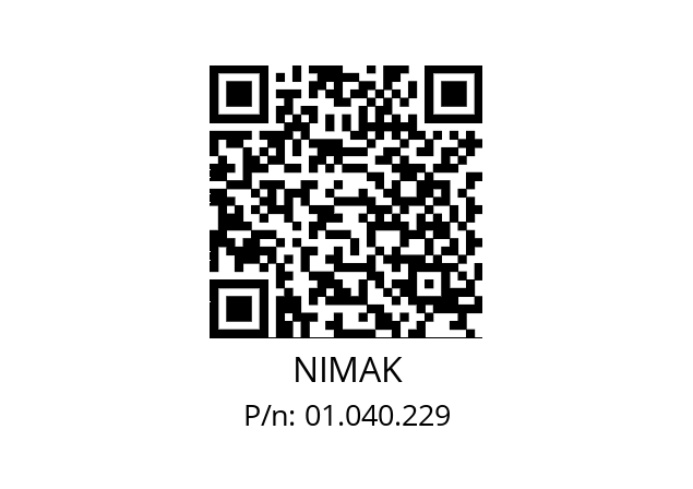   NIMAK 01.040.229