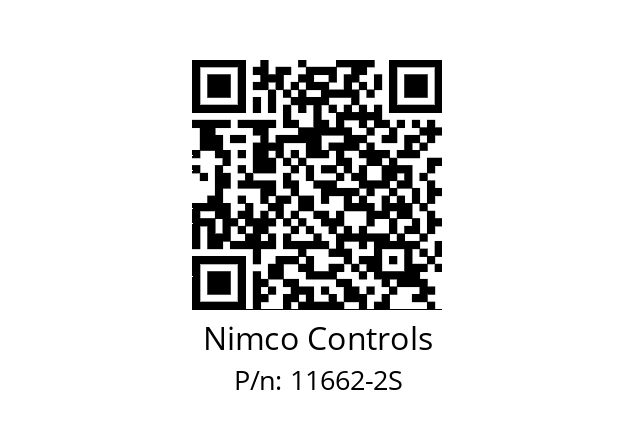   Nimco Controls 11662-2S