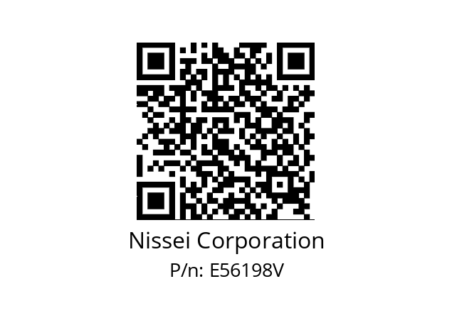   Nissei Corporation E56198V