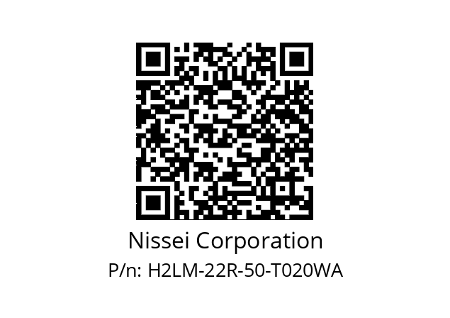   Nissei Corporation H2LM-22R-50-T020WA